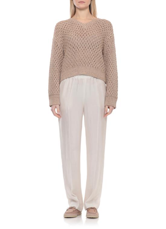 26SS 파비아나 필리피 스웨터 MAD266F113 L7440157 Brown - FABIANA FILIPPI