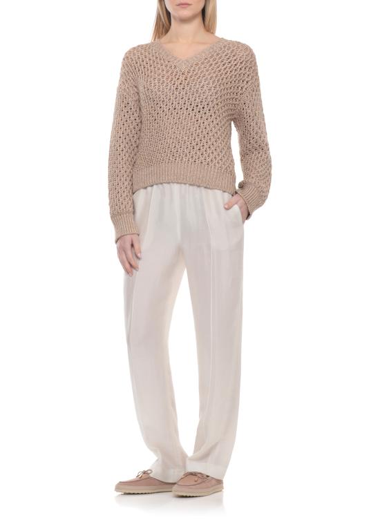 26SS 파비아나 필리피 스웨터 MAD266F113 L7440157 Brown - FABIANA FILIPPI