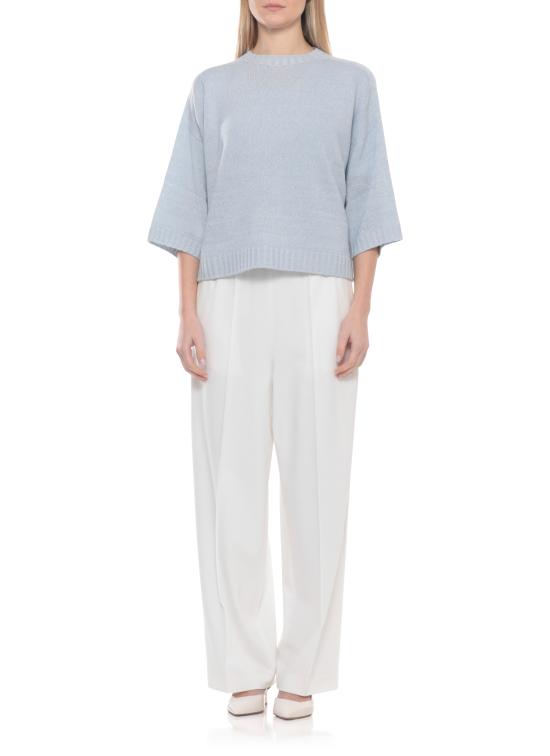 26SS 파비아나 필리피 반팔 티셔츠 MAD266F019 L8975154 Light Blue - FABIANA FILIPPI