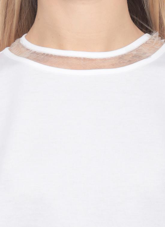 26SS 파비아나 필리피 반팔 티셔츠 JED266F157 L90521 White - FABIANA FILIPPI