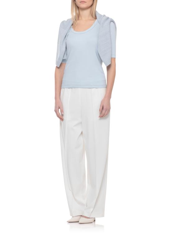 26SS 파비아나 필리피 반팔 티셔츠 JED266F603 L8965154 Light Blue - FABIANA FILIPPI