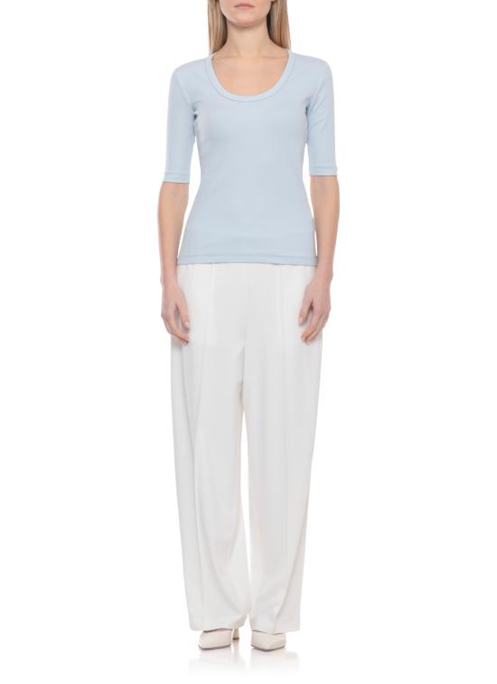 26SS 파비아나 필리피 반팔 티셔츠 JED266F603 L8965154 Light Blue - FABIANA FILIPPI