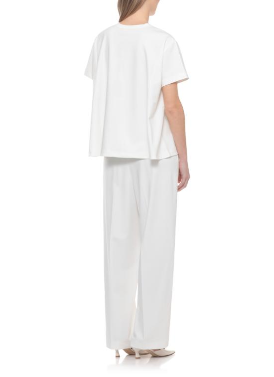 26SS 파비아나 필리피 반팔 티셔츠 JED266F155 L7720142 White - FABIANA FILIPPI
