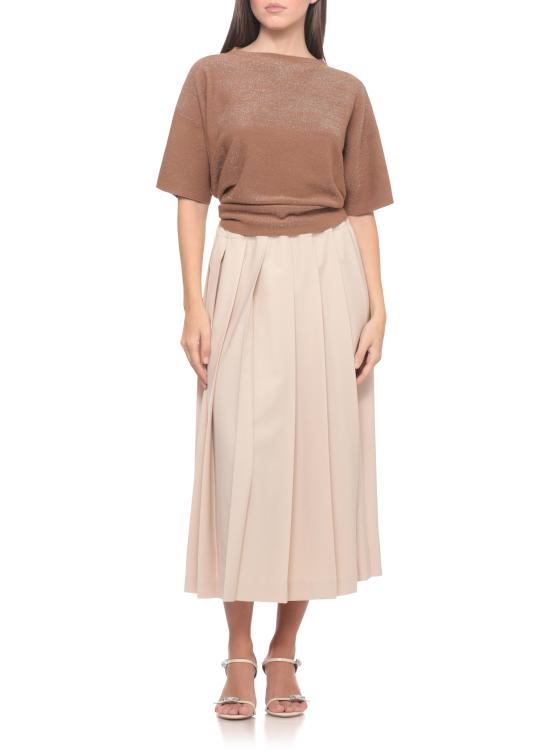 26SS 파비아나 필리피 스웨터 MAD266F041 L7661268 Brown - FABIANA FILIPPI