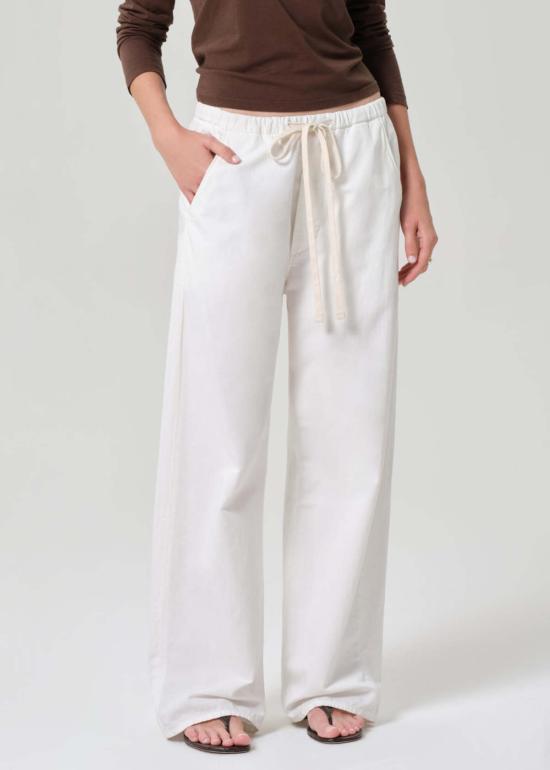  시티즌 오브 휴머니티 팬츠 오로라 풀온  크림 - CITIZEN OF HUMANITY