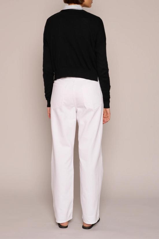  오가닉 바이 존 패트릭 가디건 Organic By John Patrick 코튼/캐시미어 크롭  블랙 - ORGANIC BY JOHN PATRICK