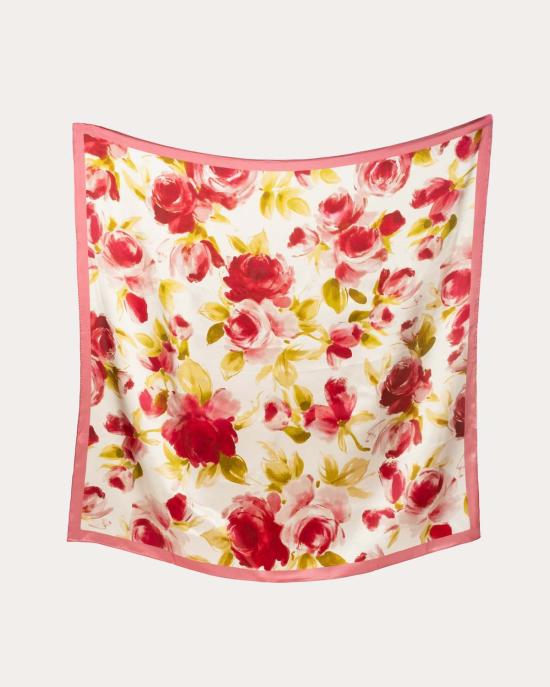  프란체스 발렌타인 머플러/스카프 프랜시스 발렌타인 실크 스카프 오이스터/멀티