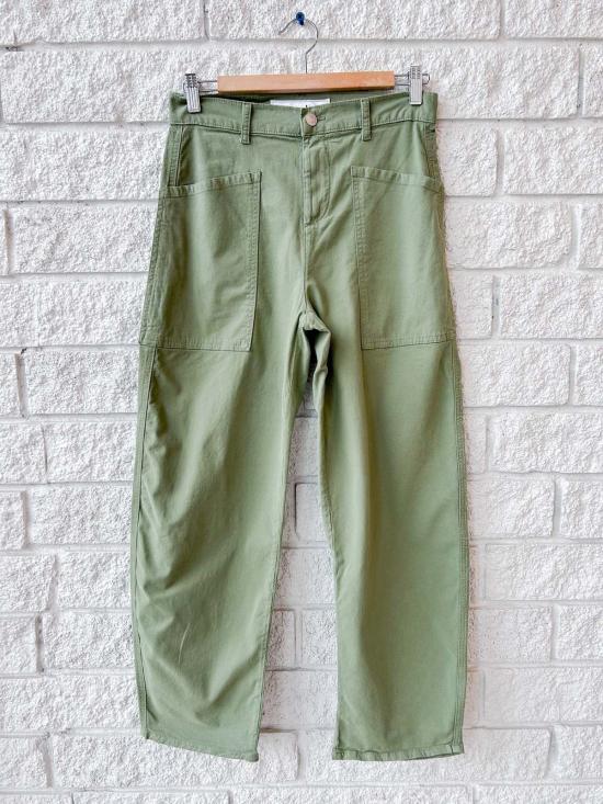  프랭크 앤 에일린 팬츠 프랭크앤에일린 트윌 배럴  올리브