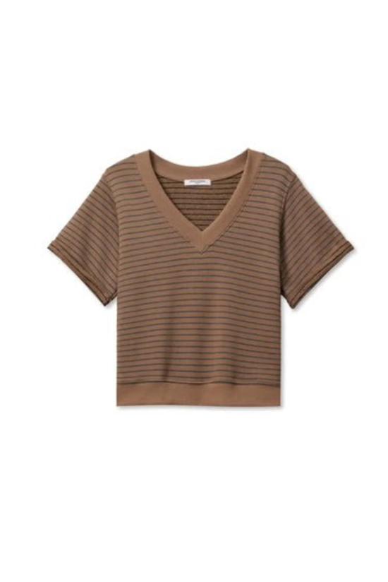  퍼펙트 화이트 티 스웨터 브릭스 V넥 스웨트셔츠 - PERFECT WHITE TEE