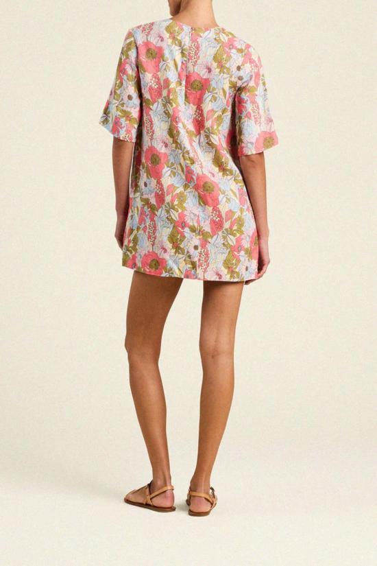  트로바타 숏 원피스 Trovata Manu Tarsila 블룸 드레스 - TROVATA