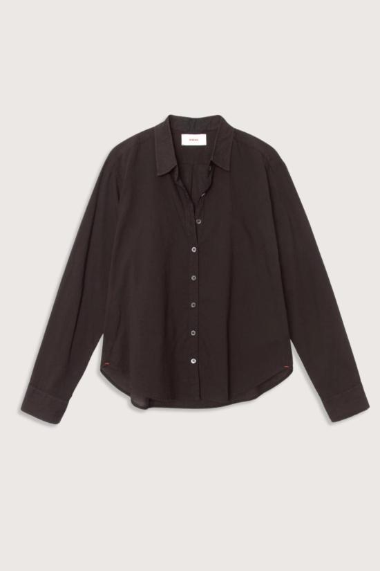  시레나 탑 보위 셔츠 블랙