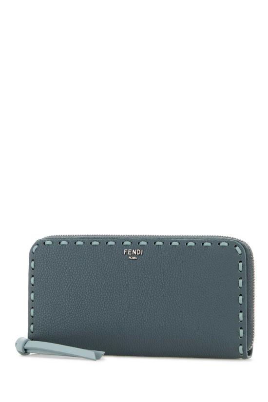 26SS 펜디 지갑 8M0517AURN F1VFI Light Blue - FENDI