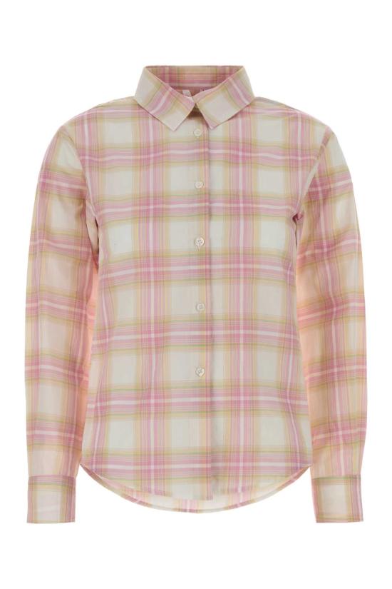 26SS 기마구아스 셔츠 LAURASHIRT PINKBEIGE Checked