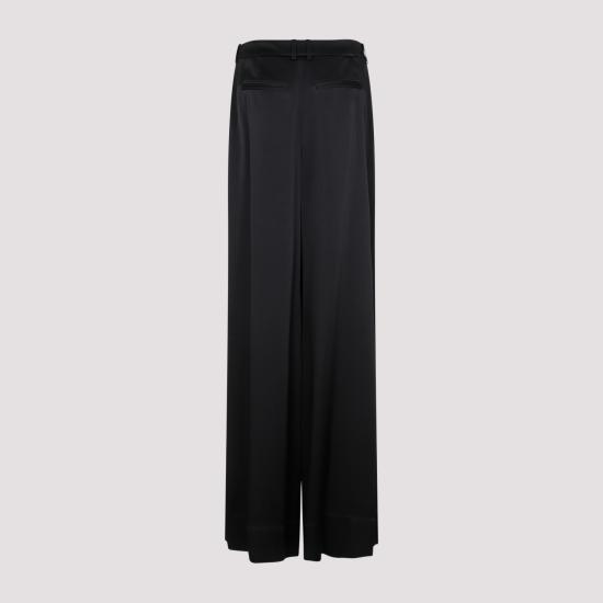 25FW 생로랑 스트레이트 팬츠 735726 Y3G36 1000 NOIR - SAINT LAURENT