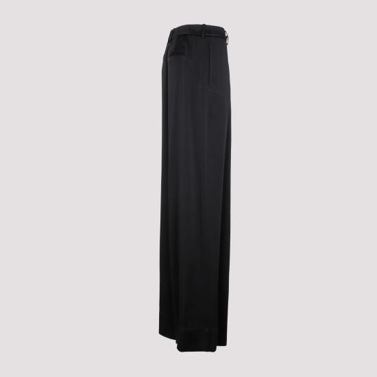 25FW 생로랑 스트레이트 팬츠 735726 Y3G36 1000 NOIR - SAINT LAURENT