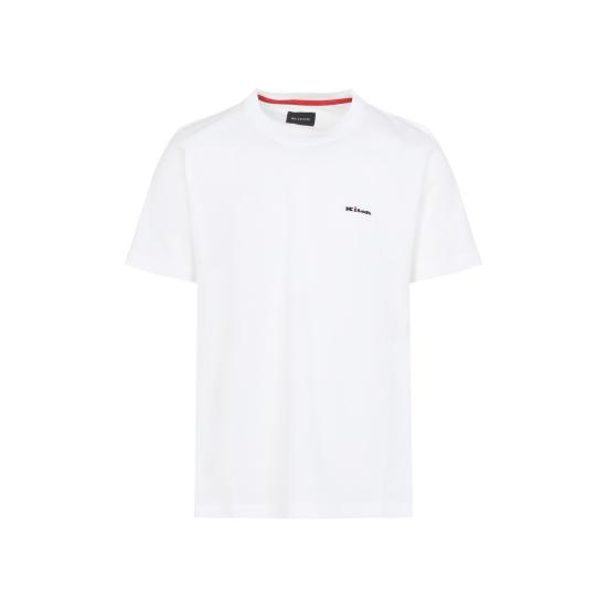 26SS 키톤 반팔 티셔츠 UMK1274A0240006 BIANCO LATTE - KITON