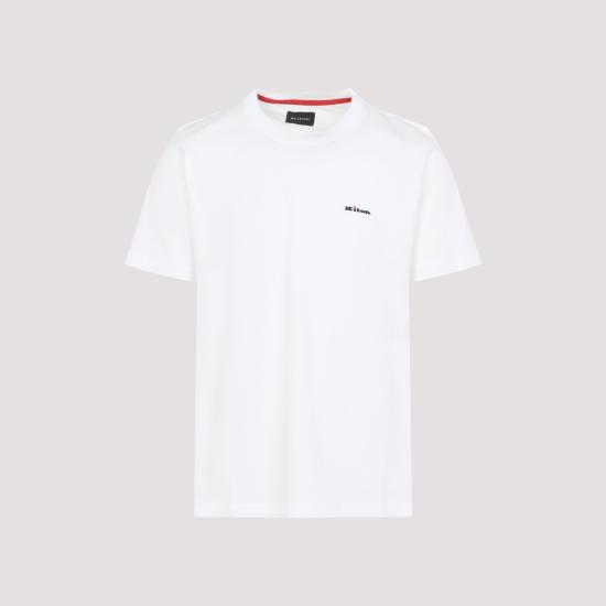 26SS 키톤 반팔 티셔츠 UMK1274A0240006 BIANCO LATTE - KITON