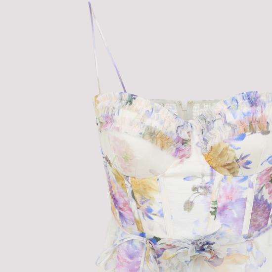 26SS 짐머만 미디 원피스 7568DS261 CRDA CREAM DAHLIA - ZIMMERMANN