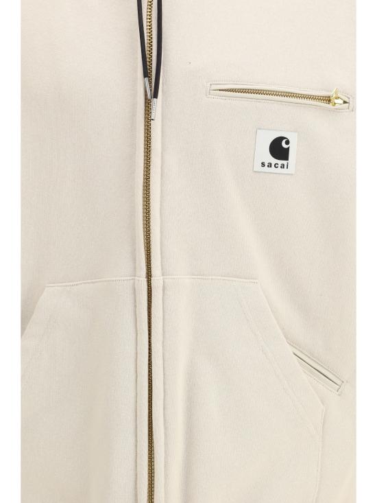 26SS 사카이 후드 티셔츠 2601091S 199 BEIGE - SACAI