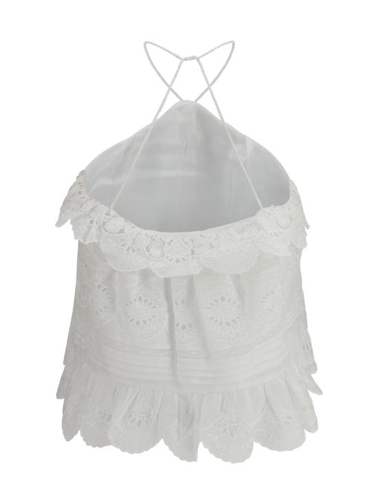 26SS 이자벨마랑에뚜왈 반팔 티셔츠 HT0769FAD1J05E 20WH WHITE - ISABEL MARANT ETOILE