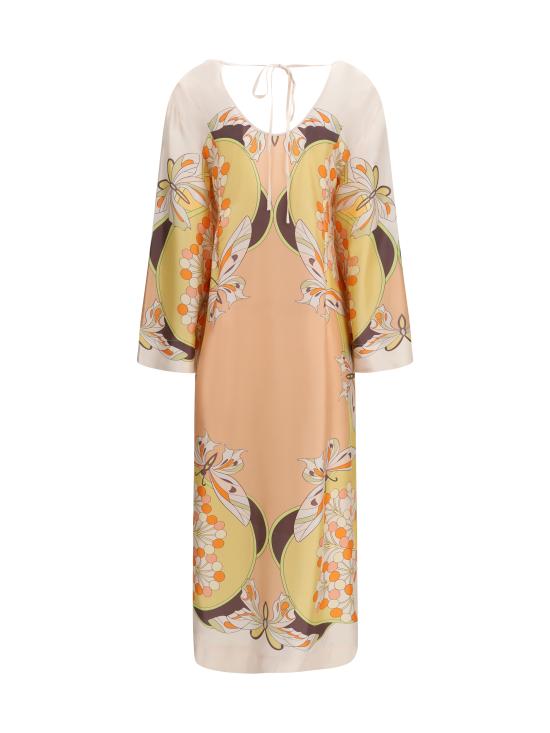 26SS 라 더블제이 원피스 DRE1022SIL029FLO08 PI02 MULTICOLOUR - LA DOUBLEJ