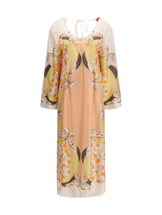 26SS 라 더블제이 원피스 DRE1022SIL029FLO08 PI02 MULTICOLOUR