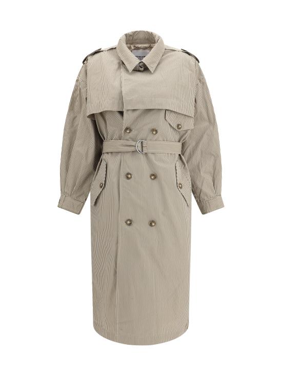 26SS 이자벨마랑에뚜왈 코트 MA0488FAD1C02E BEKH KHAKI