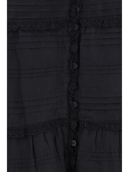 26SS 이자벨마랑에뚜왈 스커트 JU0446FAD1J05E 01BK BLACK - ISABEL MARANT ETOILE
