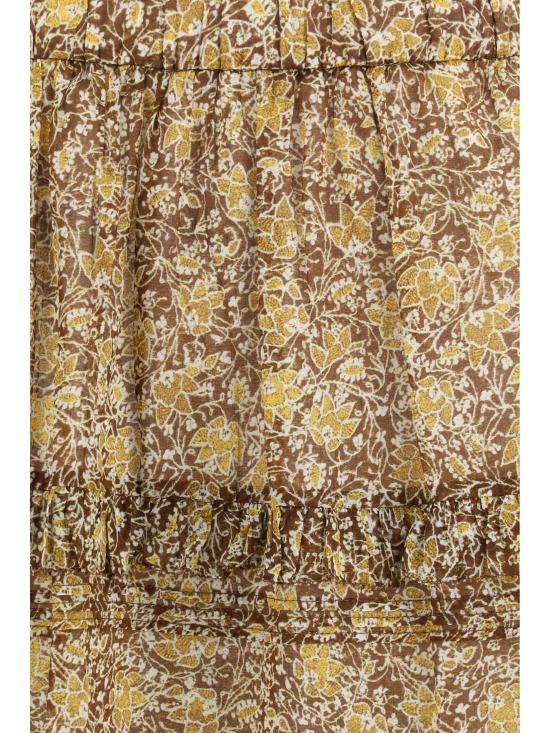 26SS 이자벨마랑에뚜왈 롱 스커트 JU0488FAD1J14E 67KI KHAKI - ISABEL MARANT ETOILE