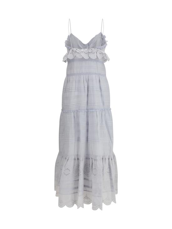 26SS 이자벨마랑에뚜왈 롱 원피스 RO0951FAD1J05E 30LU BLUE - ISABEL MARANT ETOILE