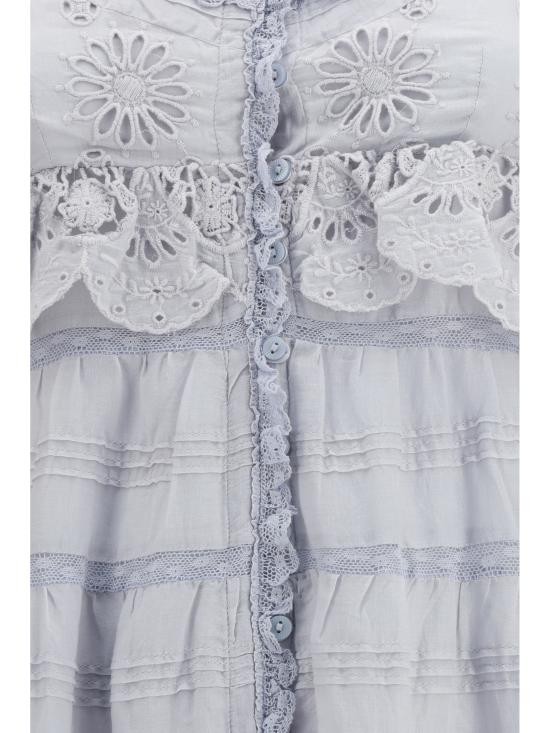 26SS 이자벨마랑에뚜왈 롱 원피스 RO0951FAD1J05E 30LU BLUE - ISABEL MARANT ETOILE