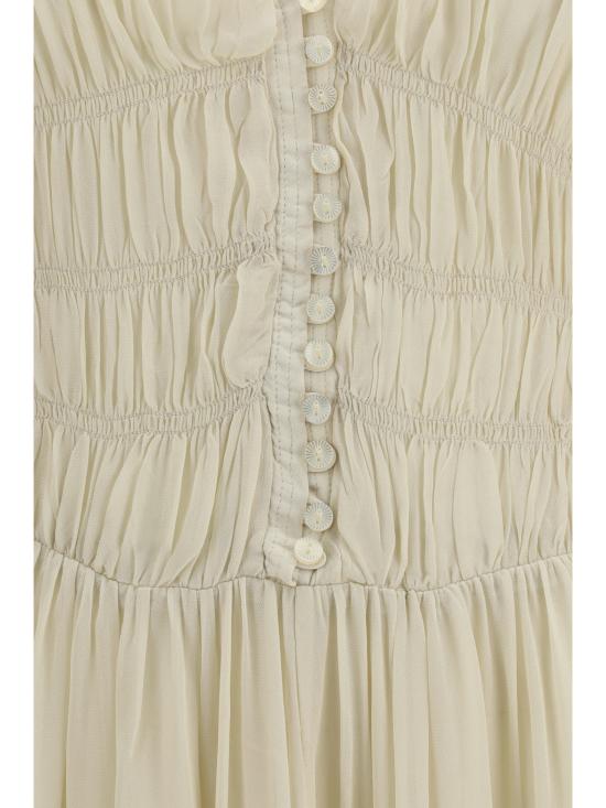 26SS 이자벨마랑에뚜왈 롱 원피스 RO0798FBD1J08E 23EC BEIGE - ISABEL MARANT ETOILE