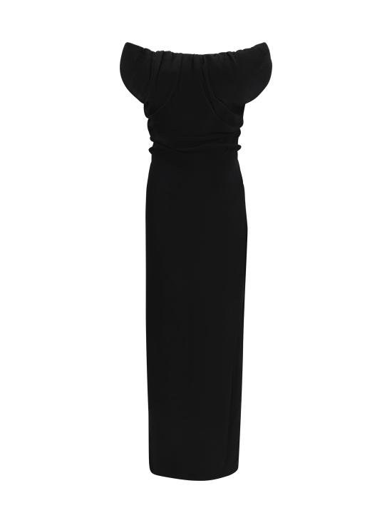 26SS 비비안웨스트우드 미디 원피스 1101039NW01EM N405 BLACK