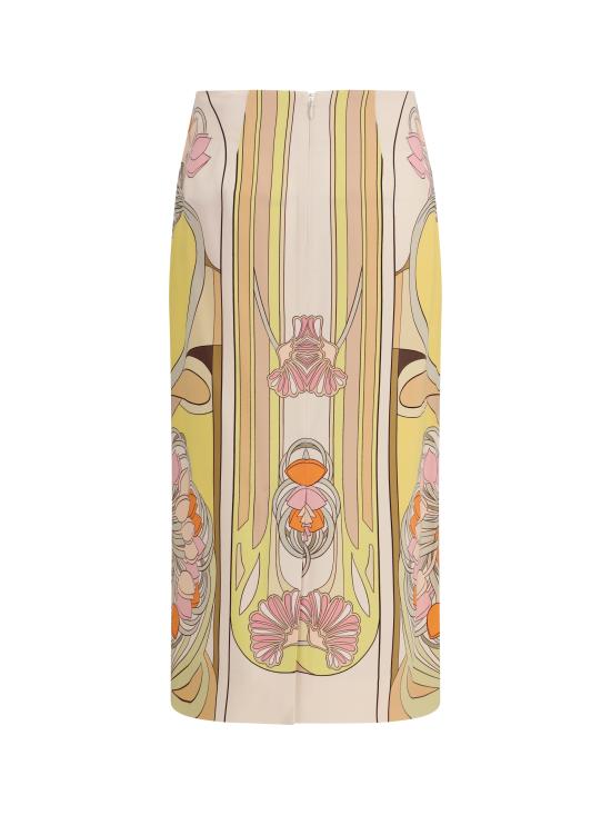 26SS 라 더블제이 스커트 SKI0022VIS011TUL07 PI02 MULTICOLOUR - LA DOUBLEJ