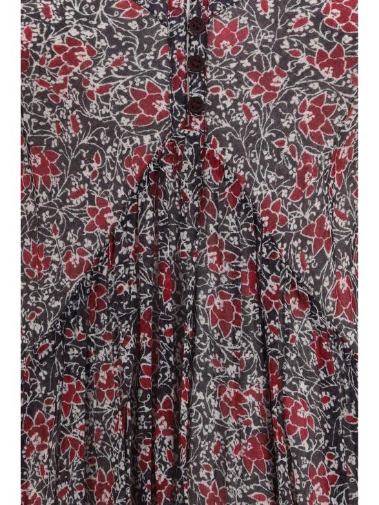 26SS 이자벨마랑에뚜왈 롱 원피스 RO0380FCD1J14E 86CY PURPLE - ISABEL MARANT ETOILE