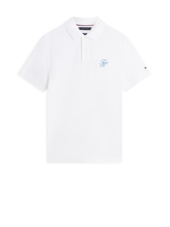 26SS 타미힐피거 폴로 티셔츠 MW0MW43046 YBR White