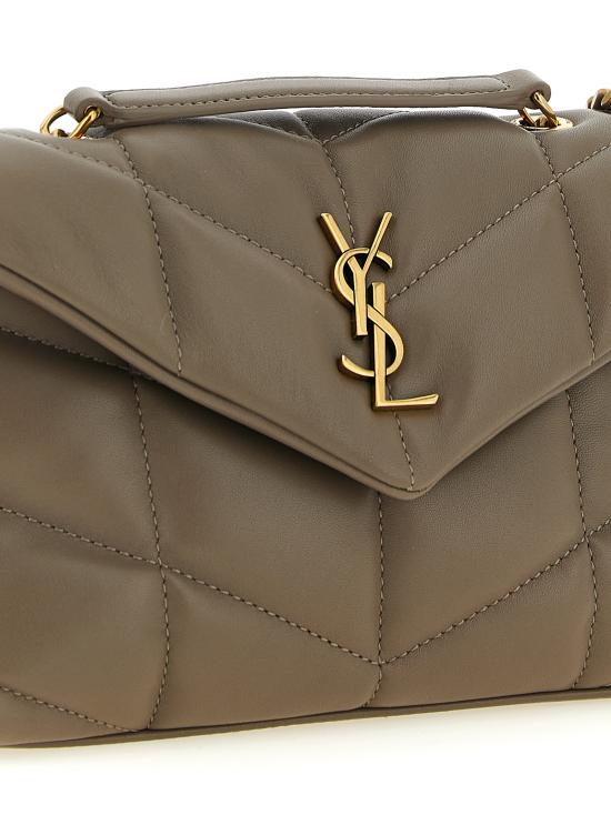 26SS 생로랑 토이 푸퍼 램스킨 숄더백 7593371EL071799 Brown - SAINT LAURENT