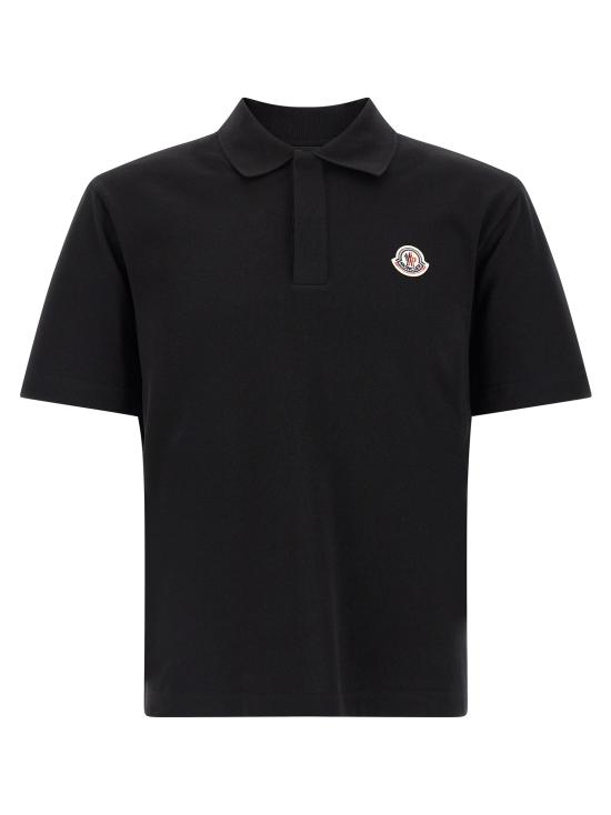 26SS 몽클레어 폴로 티셔츠 L10918A0002489A16999 Black