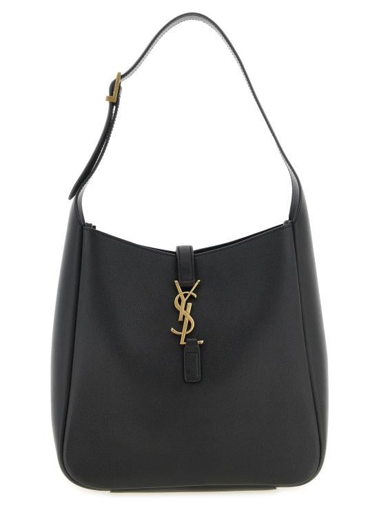 26SS 생로랑 LE 5 A 7 서플 그레인드 레더 스몰백 850533AAAUQ1000 Black