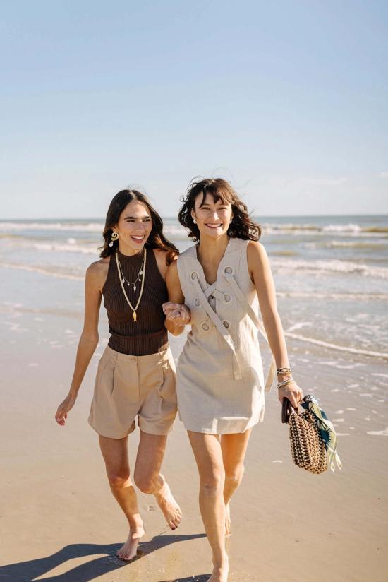  누데이 목걸이/팬던트 정오의 해안선 참 목걸이 - NOONDAY