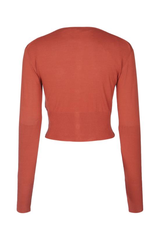 26SS 비비안웨스트우드 베아 크롭드 가디건 1803002UY003F C409 TERRAROSA - VIVIENNE WESTWOOD