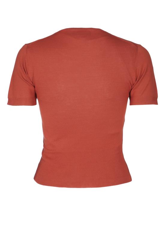 26SS 비비안웨스트우드 베아 니트 반소매 스웨터 1803002QY003F C409 TERRAROSA - VIVIENNE WESTWOOD