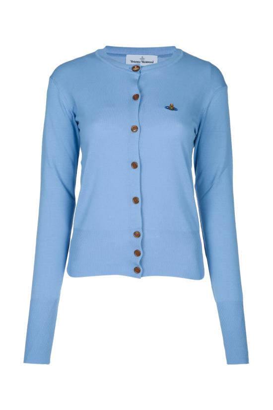 26SS 비비안웨스트우드 BEA 베아 니트 가디건 1803002PY003F K404 FRENCHBLUE