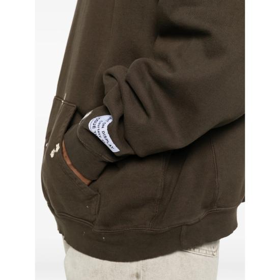 26SS 갤러리 디파트먼트 후드 티셔츠 OUT022 SEPIA BROWN - GALLERY DEPT