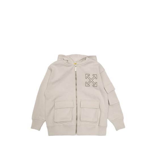 26SS [키즈] 오프화이트 니트/스웻셔츠 44BBE005S26 F001 050 NEUTRALS