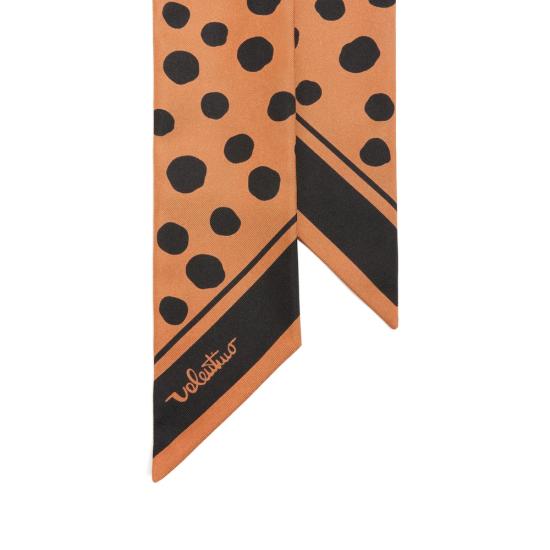 26SS 발렌티노 가라바니 머플러/스카프 8W0E6017RCI 4FR ORANGE BLACK - VALENTINO GARAVANI