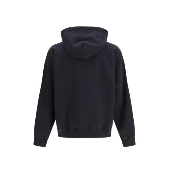 26SS 오프화이트 후드 티셔츠 44MBB085S26 F00O 001 BLACK - OFF WHITE