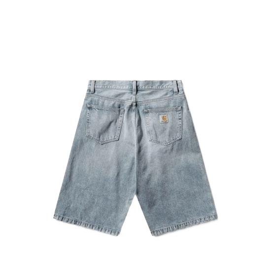 26SS 칼하트 데님 숏팬츠 I036587 01WU BLUE - CARHARTT