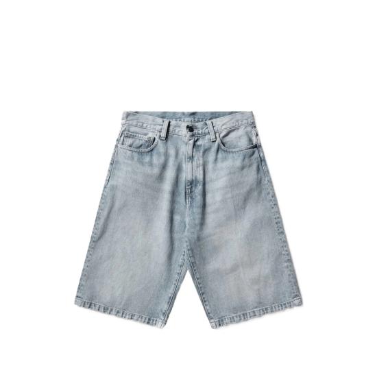 26SS 칼하트 데님 숏팬츠 I036587 01WU BLUE