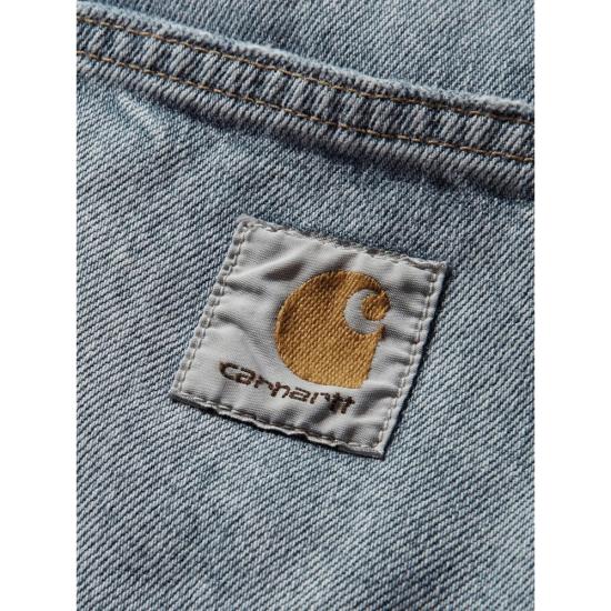 26SS 칼하트 데님 숏팬츠 I036587 01WU BLUE - CARHARTT